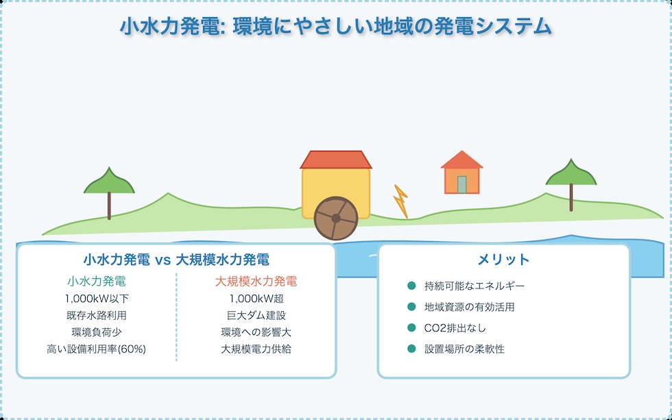 小水力発電_発電システム