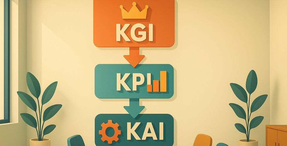 kaizen02【2】KGI・KPI・KAIの関係