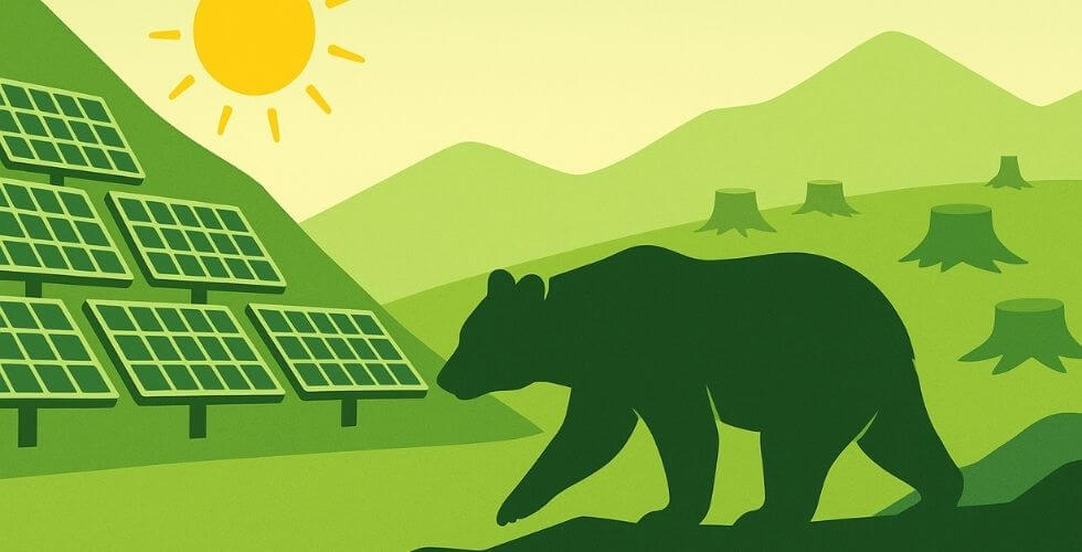 column_eco_bear【6】森林開発と太陽光パネル